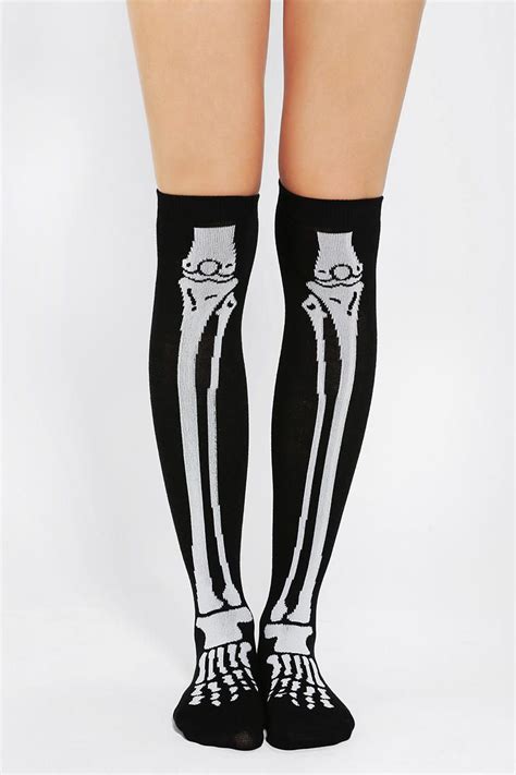 skeleton knee socks|skeleton socks for dogs.